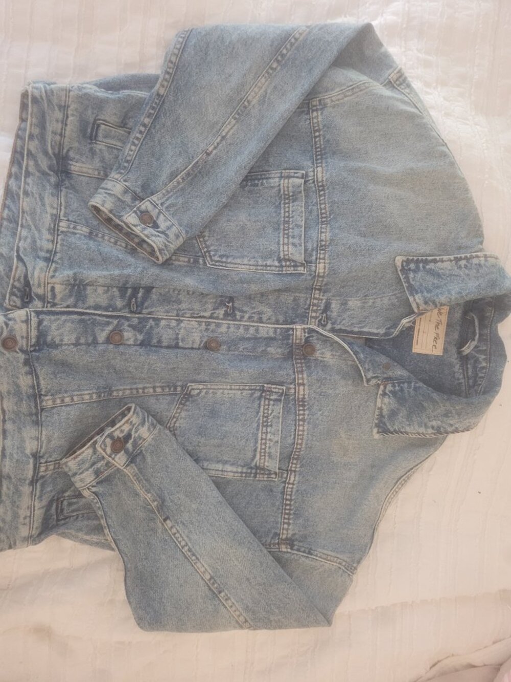 Opal swing free people denim jacket - Picture 4 of 5